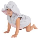 Dress Up America Baby Elephant Costume – Circus Elephant Costume Romper for Babies