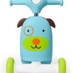 Skip Hop 3-in-1 Baby Activity Push Walker to Toddler Scooter, Zoo Dog