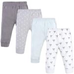 Hudson Baby baby girls Hudson Unisex Cotton Pants and Leggings Modern Elephant 2 Toddler, Modern Elephant, 2T US