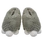 Wishpets Elephant Slippers (Medium) Grey