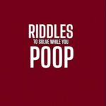Riddles to Solve While You Poop: A Hilarious Bathroom Book – Perfect for White Elephant Gifts for Adults and Christmas Gag Gifts