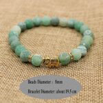 KSQS Lover Couple Bracelet Yoga Balancing Reiki Healing with Elephant for Christmas Thanksgiving