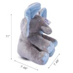 Dimple Kyle Elephant Stuffed Animal Toy – Animated Plush Blue Singing Elephant, Interactive Musical Peek-a-Boo for Babies and Kids, Perfect for Toddlers, Ages 0 and Up