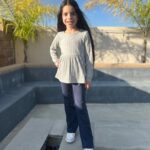 BIG ELEPHANT Girls Flare Leggings Kids Bell Bottoms High Waisted Bootcut Yoga Dance Flared Pants