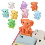 Lovely Cartoon Elephant Keycap Keyboard Decoration for Mechanical Keyboards and Enthusiasts
