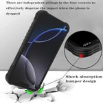 FJyuanqi Compatible with iPhone 16E Case for Girls Women, Baby Elephants with Sunflowers Design Heavy Duty Anti Slip Shockproof Hard PC Back Soft TPU Prevention Protective Case for iPhone SE 2025