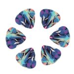 Wzywhj Single Line Elephant Pattern Guitar Pick Easy Grip Uke Picks For Your Bass, Ukulele, Acoustic And Electric Guitar?12 Piece