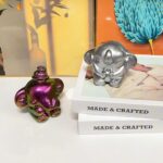 Voaesdk 2Pcs Elephant Resin Molds, 3D Animal Silicone Epoxy Moulds, Lifelike Large Animal Silicone Molds for Resin Casting, DIY Craft, Home Office Cabinets Wall Desktop Decor