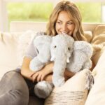 Vermont Teddy Bear Stuffed Elephant – Oh So Soft Elephant Stuffed Animal, Plush Toy, Gray, 18 Inch