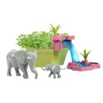 Wild Scenes Elephants’ Watering Hole – Grow & Play Kit Environmentally Friendly Wildlife Conservation Toy – Animal Playset for Kids Ages 4 and Up