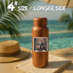 Elephant Sticker 4 Inch African Pachyderm Elephant Lover – Waterproof Animal Vinyl Decal for Laptop Water Bottle Car Tumbler – Durable Aesthetic Long-Lasting Stickers for Adults ID44990