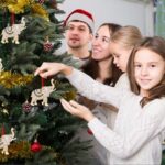 WhatSign Elephant Ornament for Christmas Tree – Metal Cute Elephant Party Decorations Hanging Ornament Keepsake Gifts for Kids Girls