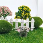 Kayzyue 30 Pcs Miniature Elephant Figures Resin Elephant Figures – Super Cute,Realistic Design, Perfect for Fairy Gardens,Terrariums,and Home Office Decor