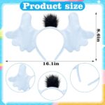 QLINLEAF Elephant Costumes Set with Tail for Women Book Week Halloween Cosplay