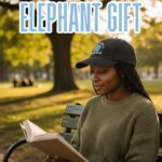 InnoBeta Elephant Gifts for Women, Men, Funny Embroidered Adjustable Cap for Elephants Lovers, Lawyer for Birthday Christmas Grey